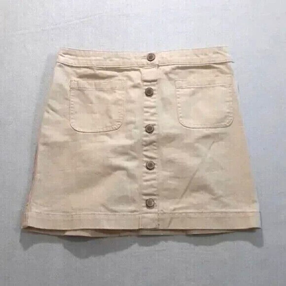 Copper Key size XL junior's beige skirt